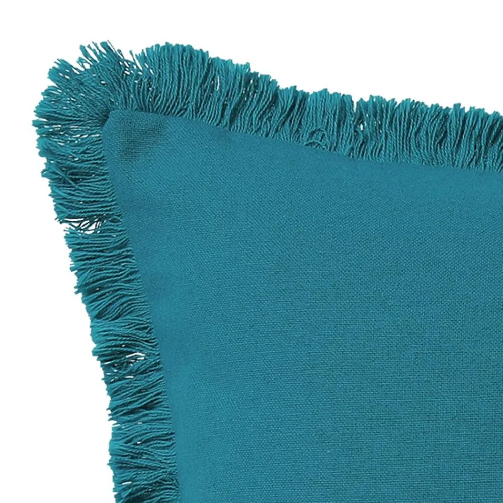 Becquet Coussin à franges< Rideau Et Déco Textile|Décoration Textile Unie