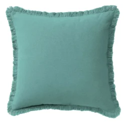 Becquet Coussin à franges< Rideau Et Déco Textile|Décoration Textile Unie