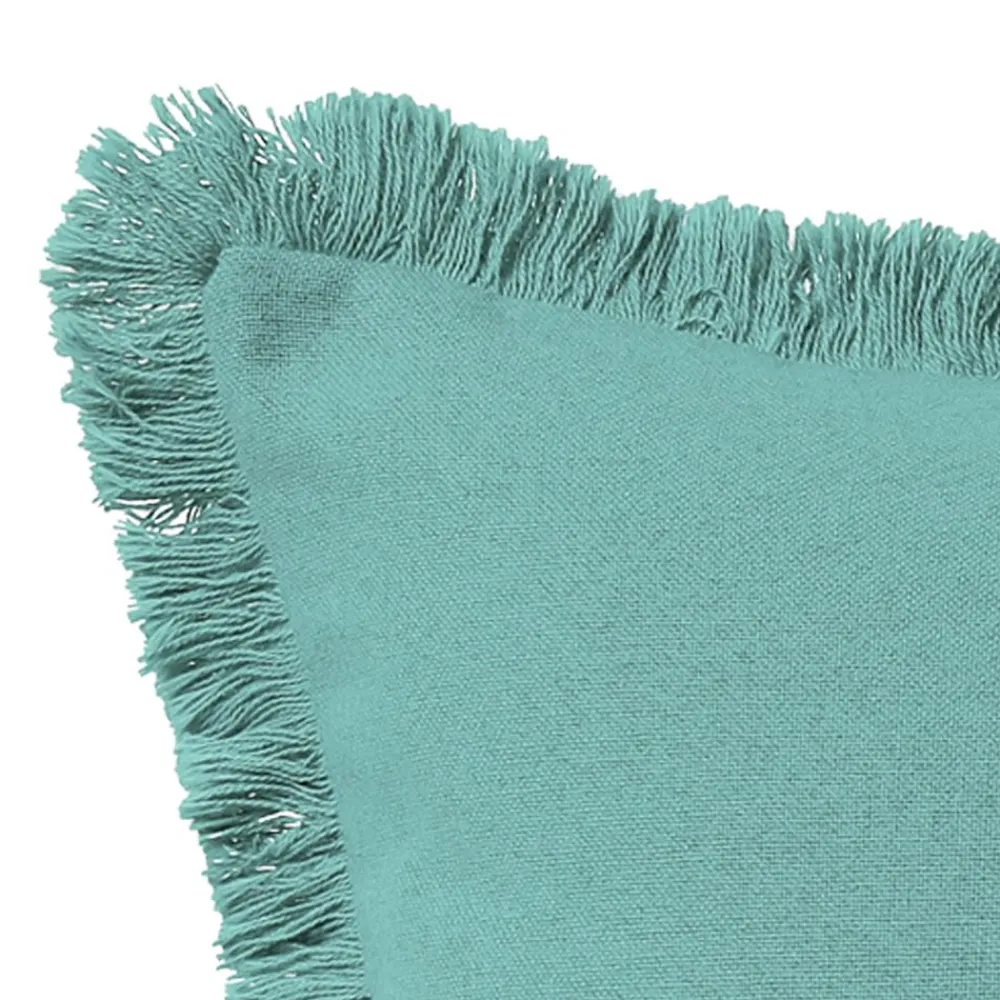 Becquet Coussin à franges< Rideau Et Déco Textile|Décoration Textile Unie