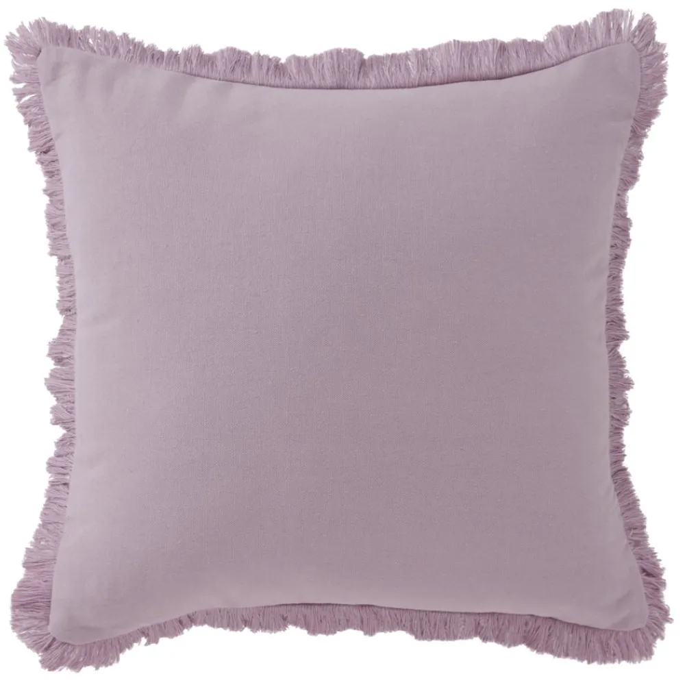 Becquet Coussin à franges< Rideau Et Déco Textile|Décoration Textile Unie