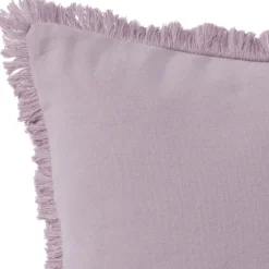 Becquet Coussin à franges< Rideau Et Déco Textile|Décoration Textile Unie
