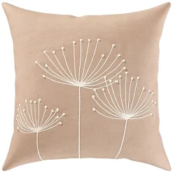 Becquet Coussin brodé fleurs - CRÉATION< Rideau Et Déco Textile|Coussin, Housse De Coussin