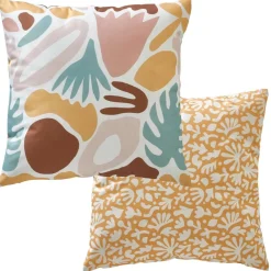 Becquet Coussin double face déperlant spécial extérieur< Rideau Et Déco Textile|Coussin, Housse De Coussin