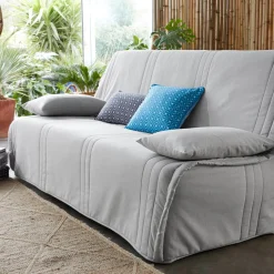 Becquet Coussin double face graphique< Rideau Et Déco Textile|Coussin, Housse De Coussin