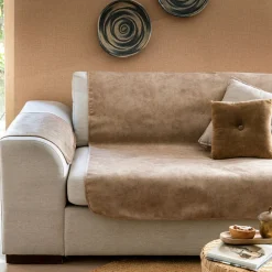 Becquet Coussin en velours ras< Rideau Et Déco Textile|Décoration Textile Unie