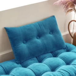 Becquet Coussin en velours ras< Rideau Et Déco Textile|Décoration Textile Unie
