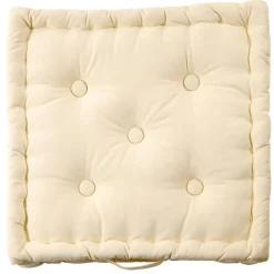 Becquet Coussin matelas capitons - Lot de 2< Décoration Textile Unie|Pouf, Matelas, Futon
