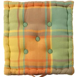 Becquet Coussin matelas capitons - Lot de 2< Décoration Textile Unie|Pouf, Matelas, Futon