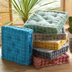 Becquet Coussin matelas double face - CRÉATION< Pouf, Matelas, Futon|Les Matières