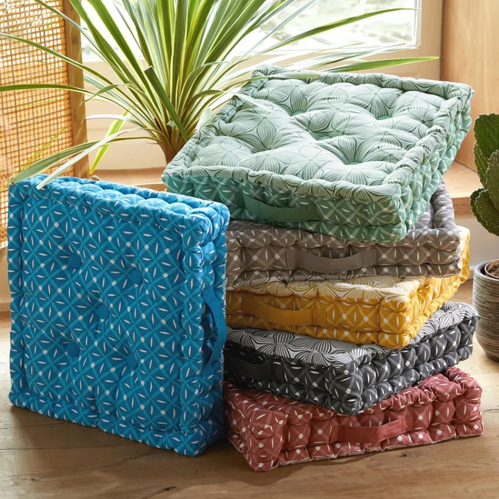Becquet Coussin matelas double face - CRÉATION< Pouf, Matelas, Futon|Les Matières