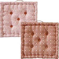 Becquet Coussin matelas double face - CRÉATION< Pouf, Matelas, Futon|Les Matières