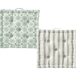 Becquet Coussin matelas imprimé double face - CRÉATION< Rideau Et Déco Textile|Pouf, Matelas, Futon