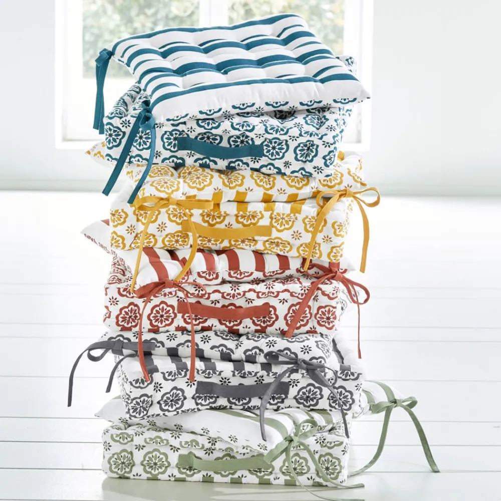 Becquet Coussin matelas imprimé double face - CRÉATION< Rideau Et Déco Textile|Pouf, Matelas, Futon