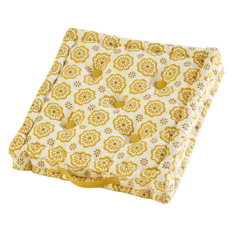 Becquet Coussin matelas imprimé double face - CRÉATION< Rideau Et Déco Textile|Pouf, Matelas, Futon