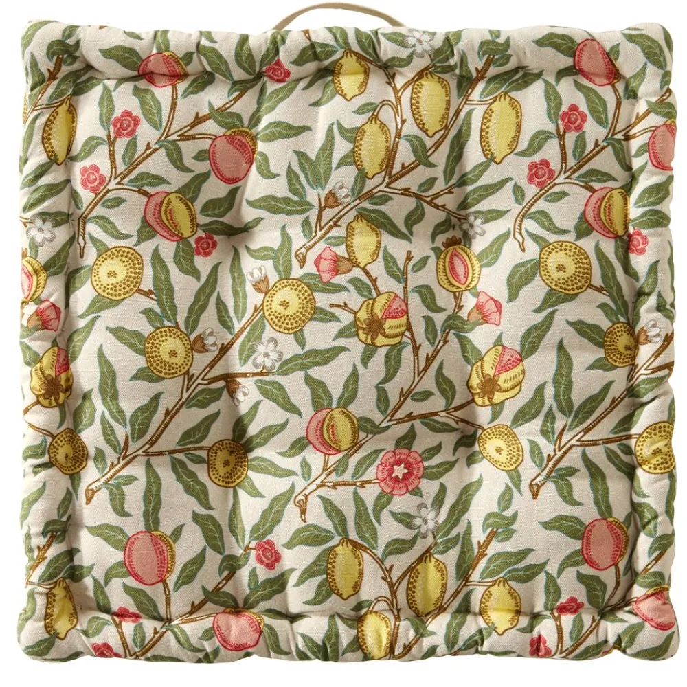 Becquet Coussin matelas motif citrons - CRÉATION< Rideau Et Déco Textile|Pouf, Matelas, Futon