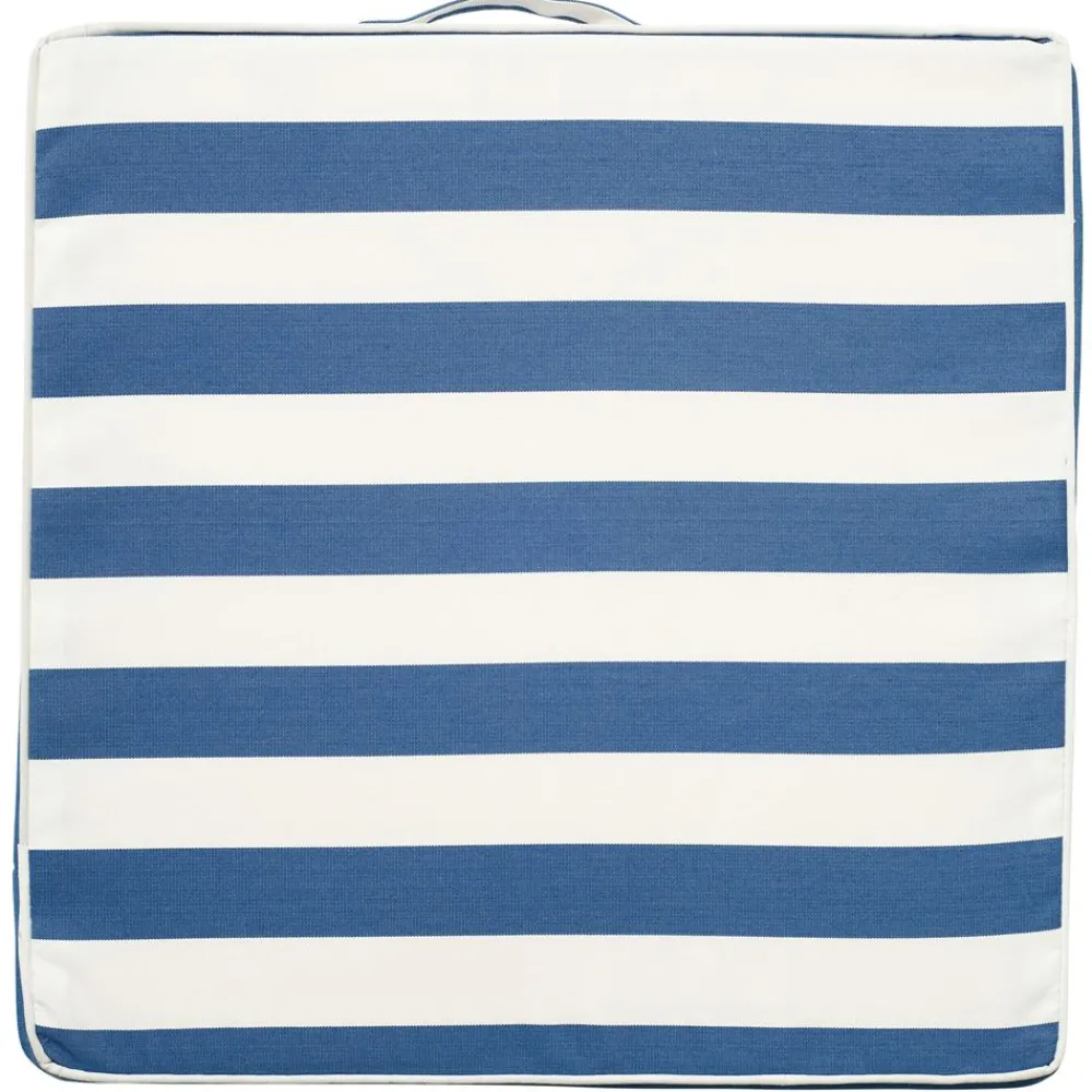 Becquet Coussin matelas rayé d'extérieur< Rideau Et Déco Textile|Pouf, Matelas, Futon