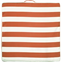 Becquet Coussin matelas rayé d'extérieur< Rideau Et Déco Textile|Pouf, Matelas, Futon
