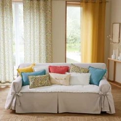 Becquet Coussin motif citrons - CRÉATION< Rideau Et Déco Textile|Coussin, Housse De Coussin