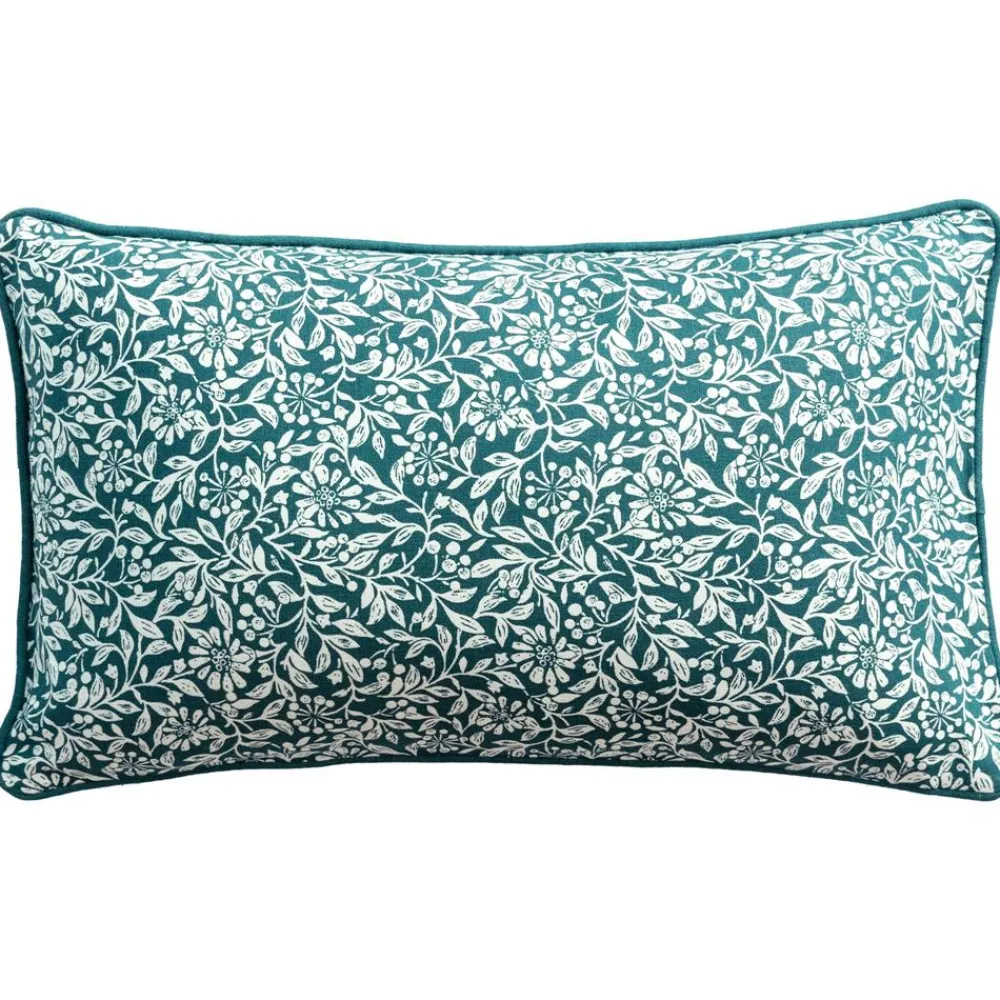 Becquet Coussin motif fleurettes - CRÉATION< Rideau Et Déco Textile|Coussin, Housse De Coussin