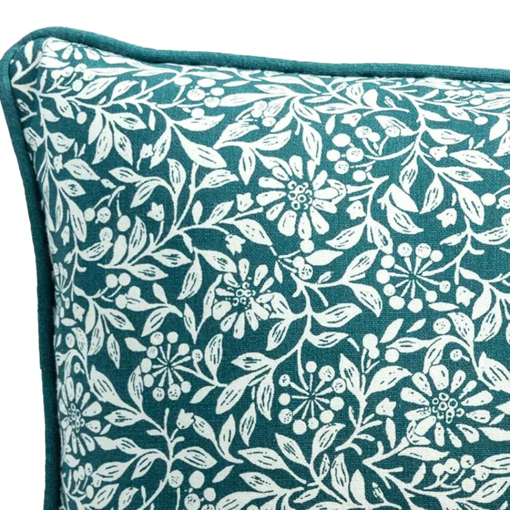 Becquet Coussin motif fleurettes - CRÉATION< Rideau Et Déco Textile|Coussin, Housse De Coussin