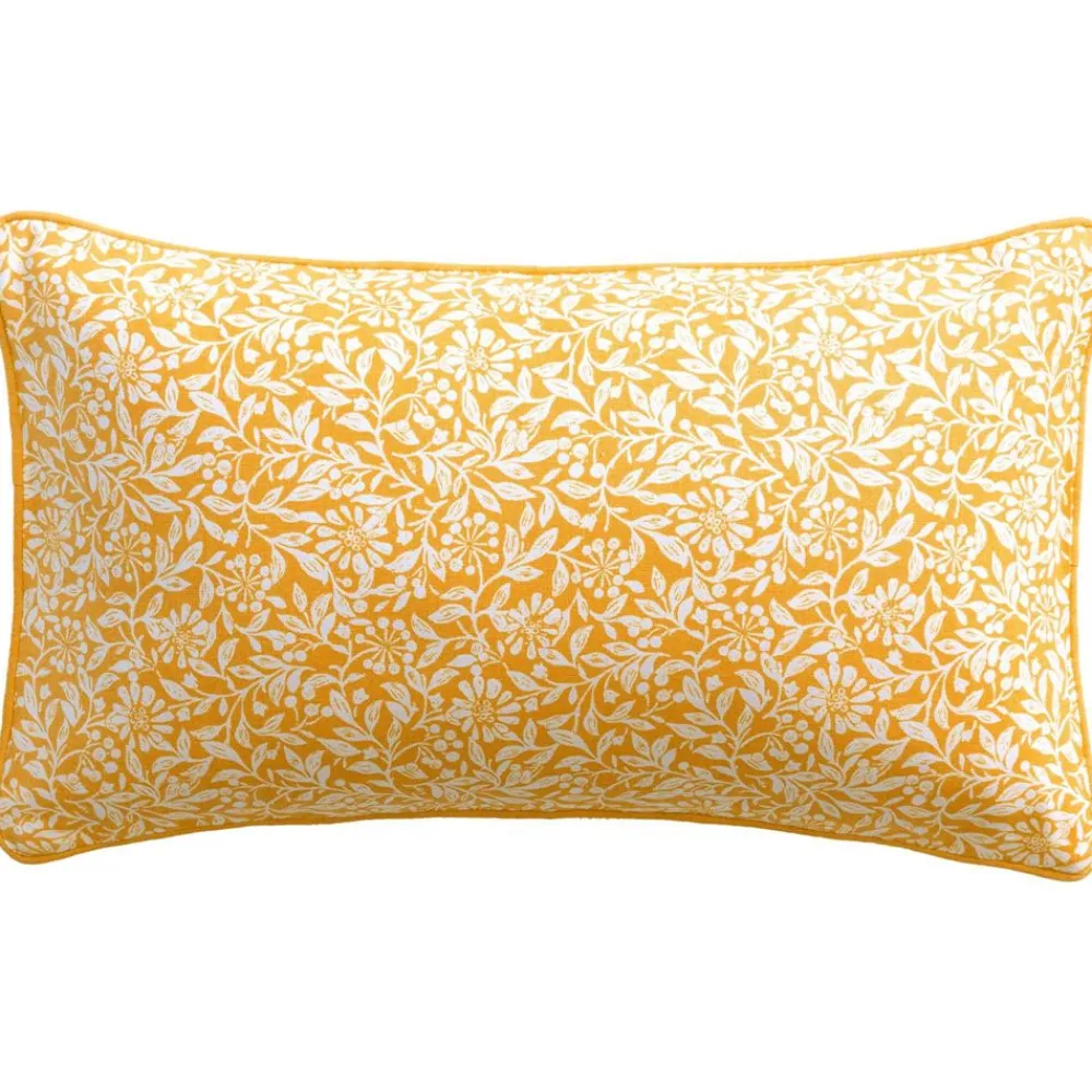 Becquet Coussin motif fleurettes - CRÉATION< Rideau Et Déco Textile|Coussin, Housse De Coussin