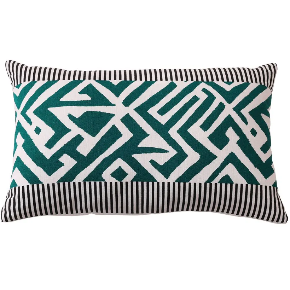 Becquet Coussin motif géométrique - CRÉATION< Coussin, Housse De Coussin|Les Matières