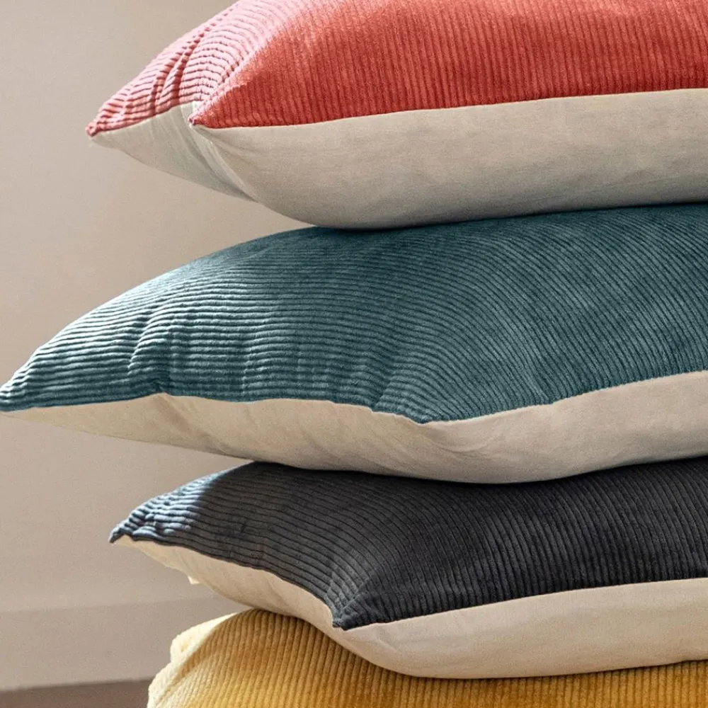 Becquet Coussin velours côtelé< Coussin, Housse De Coussin|Rideau Et Déco Textile