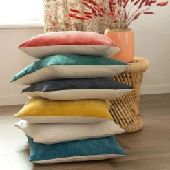 Becquet Coussin velours côtelé< Coussin, Housse De Coussin|Rideau Et Déco Textile