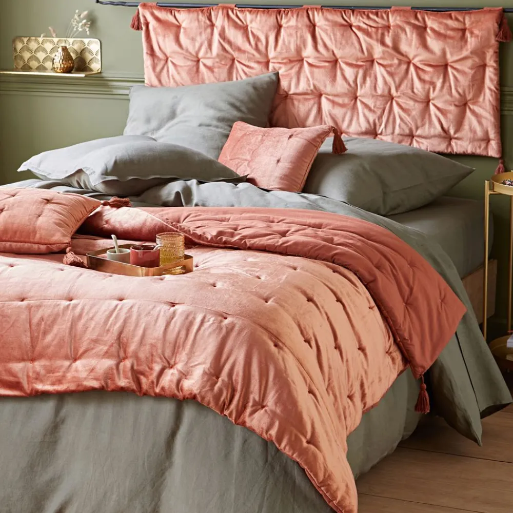 Becquet Coussin velours moiré - CRÉATION< Rideau Et Déco Textile|Décoration Textile Unie