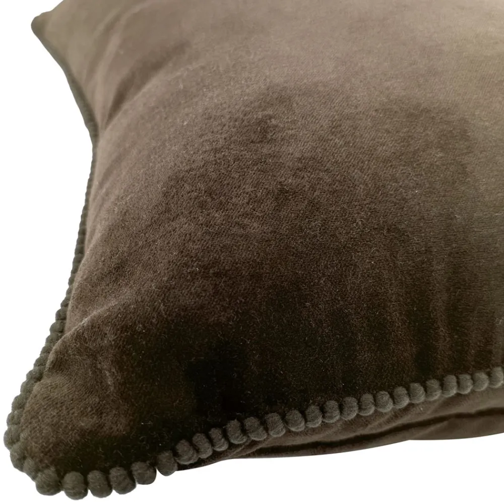 Becquet Coussin velours perlé< Rideau Et Déco Textile|Coussin, Housse De Coussin