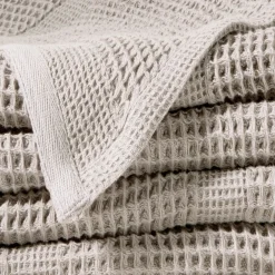 Becquet Couverture COTON NID-D'ABEILLES - Tempérée< Décoration Textile Unie|Les Matières