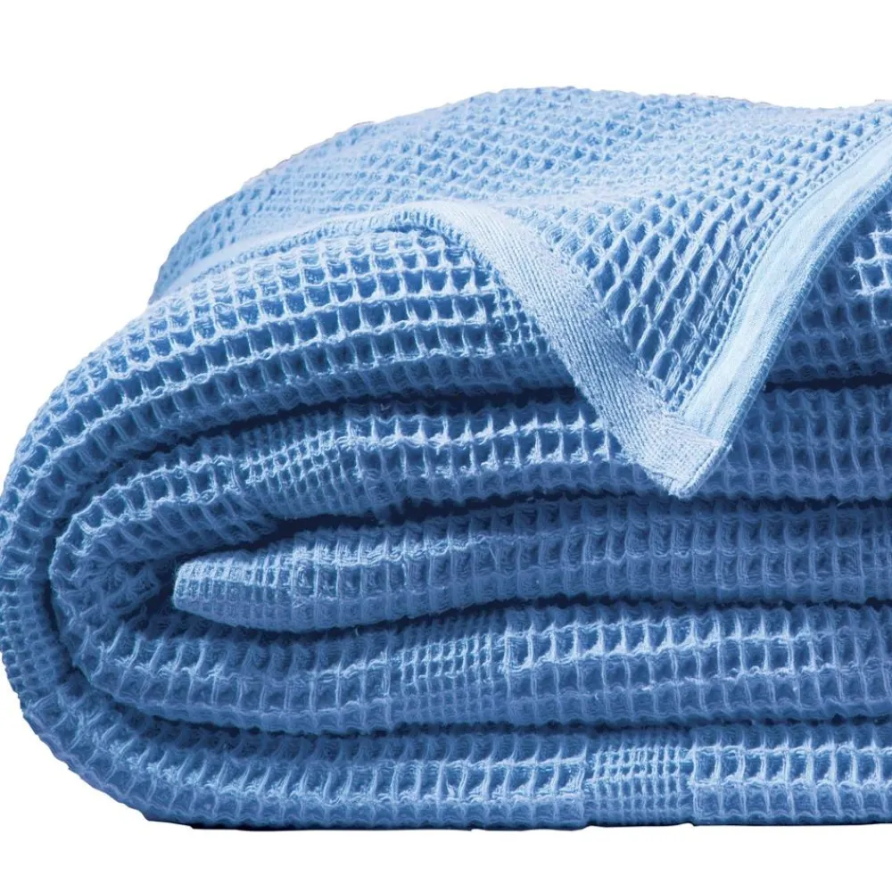 Becquet Couverture COTON NID-D'ABEILLES - Tempérée< Décoration Textile Unie|Les Matières