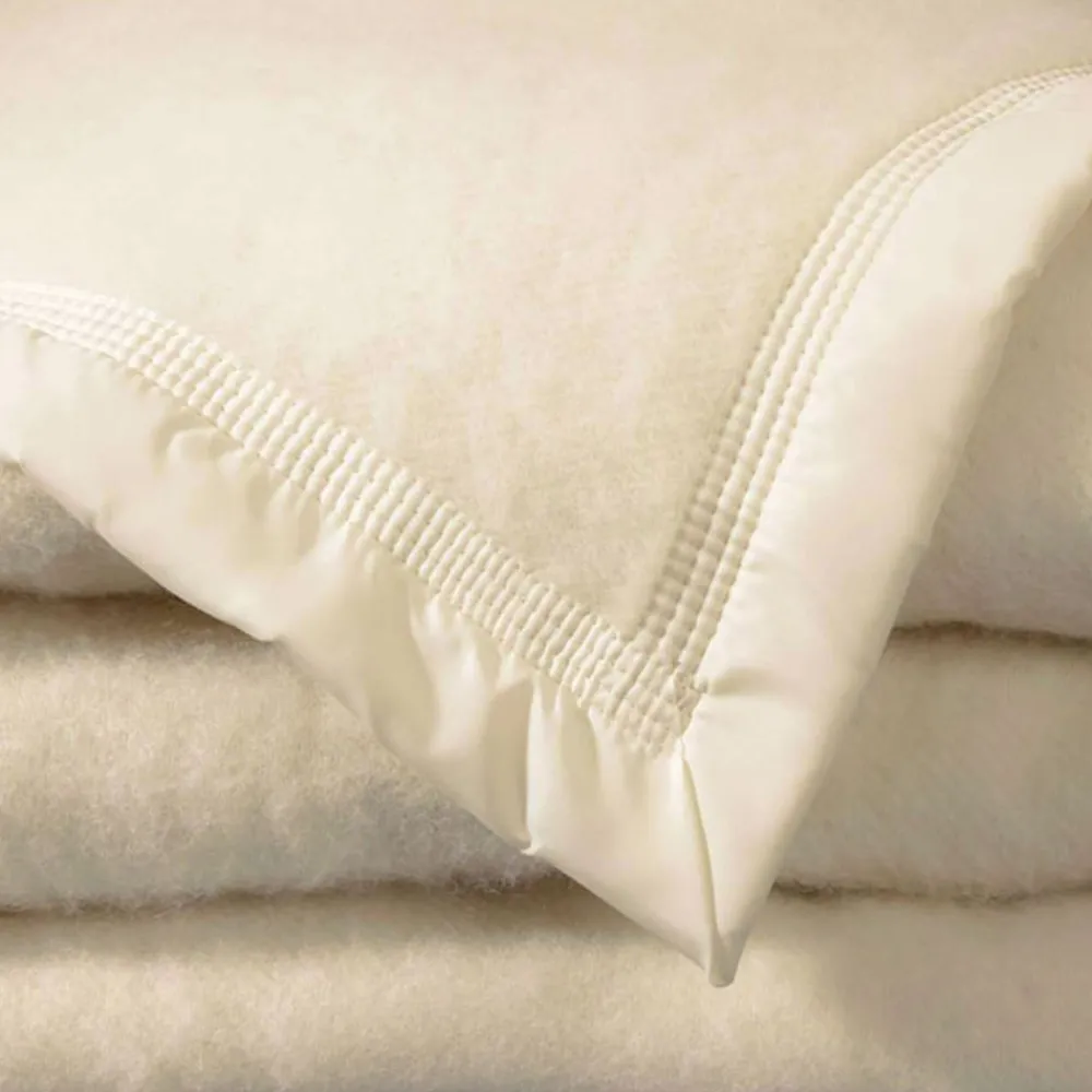 Becquet Couverture LAINE Woolmark® - 800 g/m² - Ultra-chaude< Couverture|Couverture