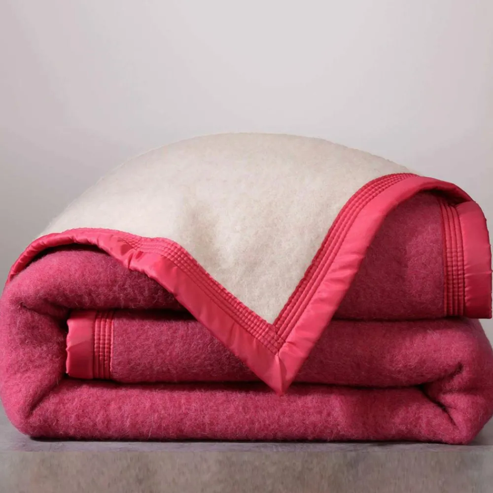 Becquet Couverture LAINE Woolmark® - 800 g/m² - Ultra-chaude< Couverture|Couverture