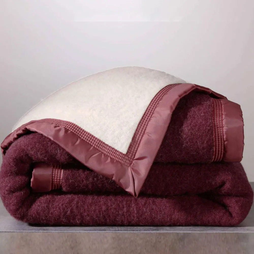 Becquet Couverture LAINE Woolmark® - 800 g/m² - Ultra-chaude< Couverture|Couverture
