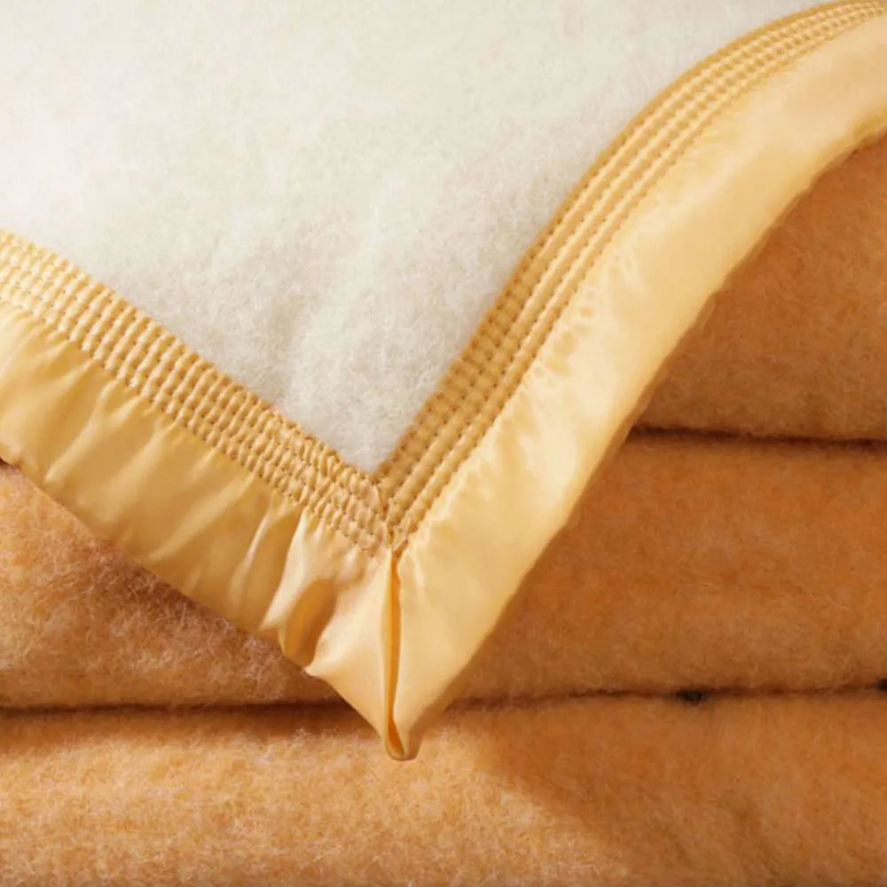 Becquet Couverture LAINE Woolmark® - 800 g/m² - Ultra-chaude< Couverture|Couverture
