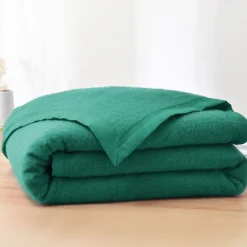 Becquet Couverture LAINE Woolmark® mi-saison - 350 g/m² - Tempérée< Couverture|Couverture