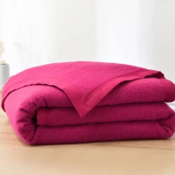 Becquet Couverture LAINE Woolmark® mi-saison - 350 g/m² - Tempérée< Couverture|Couverture
