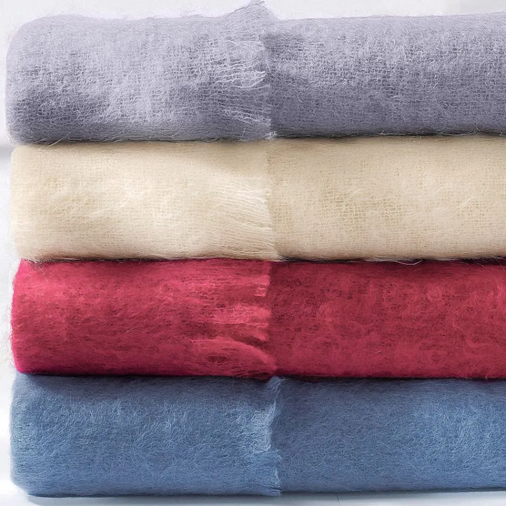 Becquet Couverture MOHAIR chaleur et légèreté - Très Chaude< Couverture|Couverture