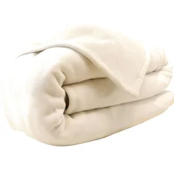 Becquet Couverture POLAIRE UNIE microfibre - tempérée< Couverture|Couverture