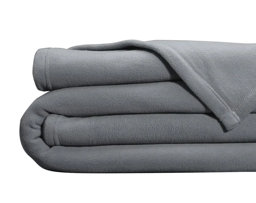 Becquet Couverture POLAIRE UNIE microfibre - tempérée< Couverture|Couverture