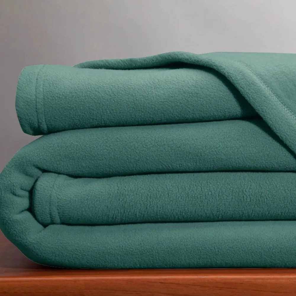 Becquet Couverture POLAIRE UNIE microfibre - tempérée< Couverture|Couverture