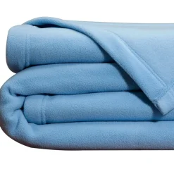 Becquet Couverture POLAIRE UNIE microfibre - tempérée< Couverture|Couverture