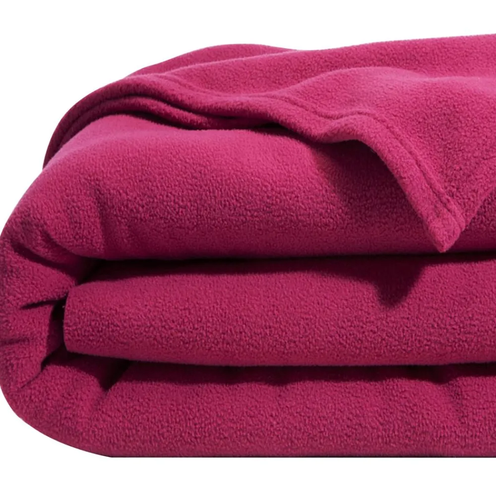 Becquet Couverture POLAIRE UNIE microfibre - tempérée< Couverture|Couverture