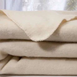 Becquet Couverture PURE LAINE ÉCOLOGIQUE 450 G/m² - Chaude< Couverture|Couverture