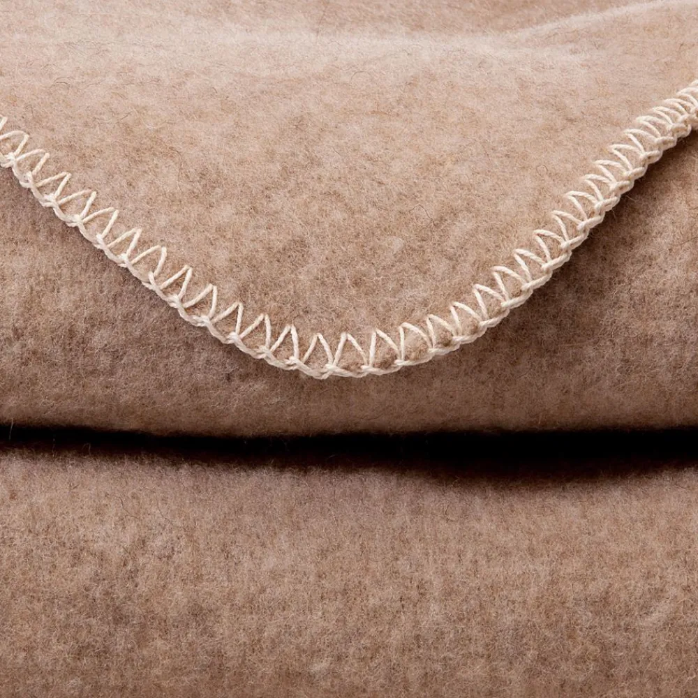 Becquet Couverture PURE LAINE ÉCOLOGIQUE 450 G/m² - Chaude< Couverture|Couverture