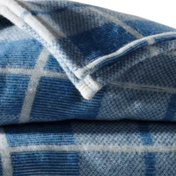 Becquet Couverture WOOLMARK® tissée jacquard - 400 g/m² - chaude< Couverture|Couverture
