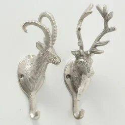 Becquet Crochet portemanteau cerf – Lot de 2< Porte-Manteaux, Patère, Valet|Décoration