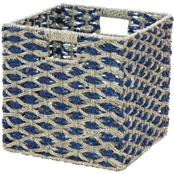 Becquet Cube de rangement tressé pliable< Boîte, Panier|Décoration