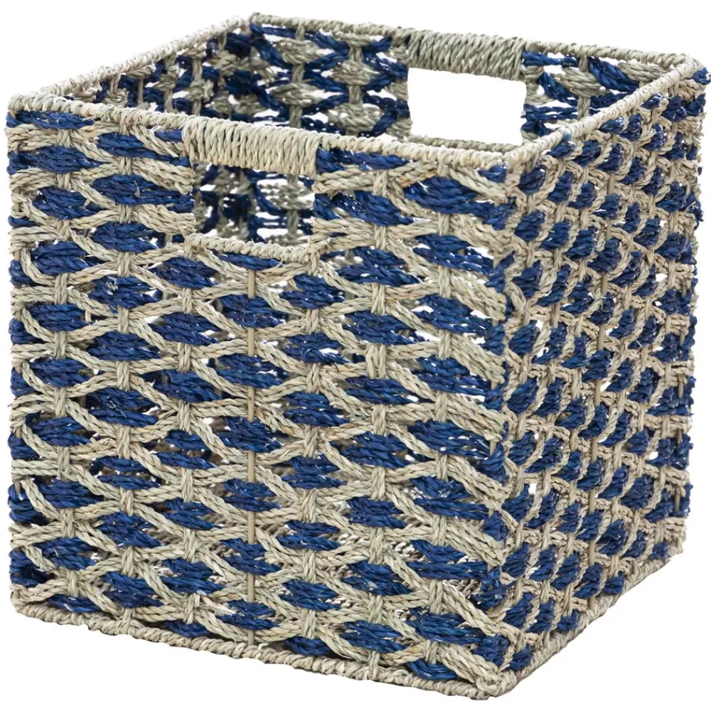 Becquet Cube de rangement tressé pliable< Boîte, Panier|Décoration
